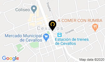 Mapa de HosterÍa La Bonita en Cevallos