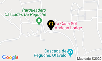 Mapa de HosterÍa La Casa Sol-lodge en Ibarra