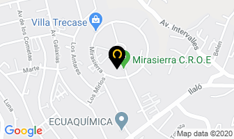 Mapa de HosterÍa Mirasierra en Quito