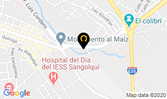 Mapa de “Hosteria Del Rio” en Sangolquí