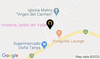 Mapa de Hosteria Jardin Del Valle en Santa Isabel