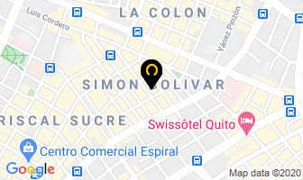 Mapa de Hosteria La Casa Sol en Quito