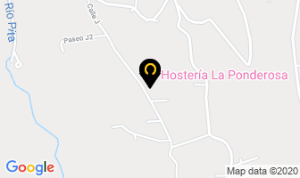 Mapa de Hosteria La Ponderosa en Distrito Metropolitano De Quito