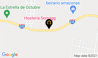 Mapa de Hosteria Las Piramides en La Maná