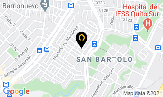 Mapa de Hostpruebas en Quito