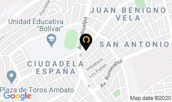 Mapa de Hotel Acapulco en Ambato