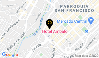 Mapa de Hotel Ambato en Ambato