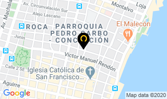 Mapa de Hotel Andaluz en Guayaquil