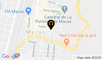 Mapa de Hotel Angeles en Macas