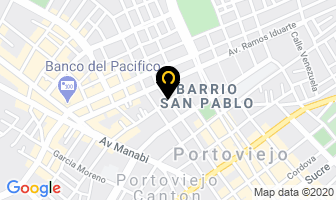 Mapa de Hotel Angelical en Portoviejo
