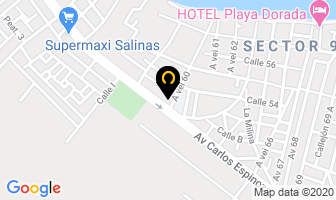 Mapa de Hotel Aragosta en Salinas