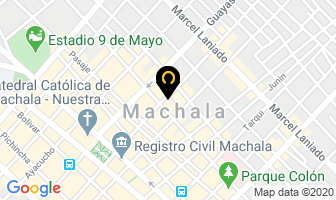 Mapa de Hotel Araujo en Machala