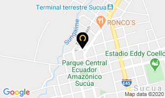 Mapa de Hotel Athenas en Sucúa