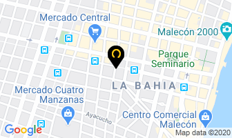 Mapa de Hotel Berlín en Guayaquil