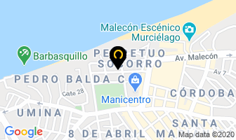 Mapa de Hotel Boutique María Isabel en Manta