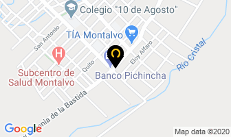 Mapa de Hotel “Camino Real” en Montalvo