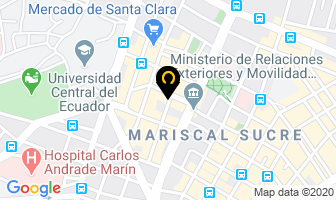Mapa de Hotel Carrion en Quito
