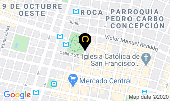 Mapa de Hotel Centenario Y Plaza Centenario en Guayaquil