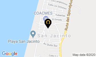 Mapa de Hotel Chelita en Bahía de Caráquez