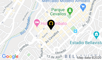 Mapa de Hotel City Park en Ambato