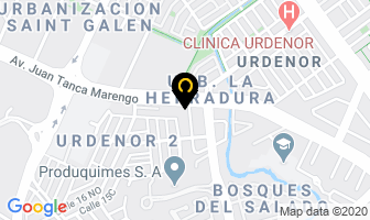 Mapa de Hotel Ciudad Latin Palace en Guayaquil