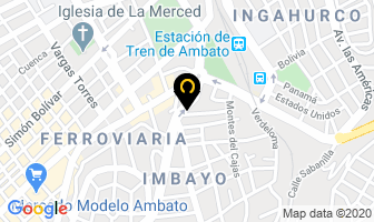 Mapa de Hotel De Las Flores en Ambato