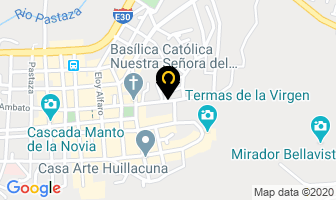 Mapa de Hotel Donde Marcelo en Cantón Baños