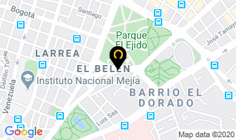 Mapa de Hotel Ejido Real en Quito