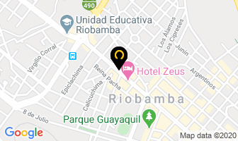 Mapa de Hotel El Cisne Internacional en Riobamba