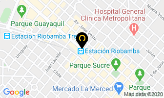 Mapa de Hotel El Libertador en Riobamba