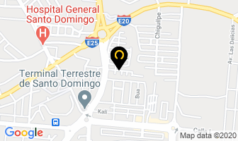 Mapa de Hotel El Mirador en Santo Domingo