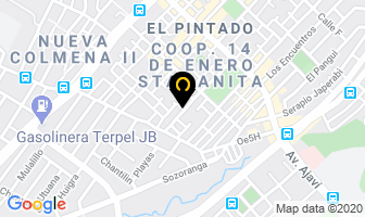 Mapa de Hotel Frank Internacional en Quito