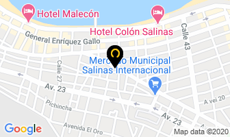 Mapa de Hotel Galeria en Salinas
