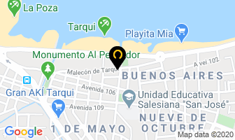 Mapa de Hotel Gaviotas en Manta