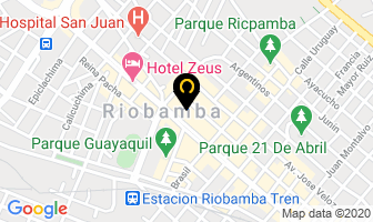 Mapa de Hotel Glamour en Riobamba