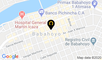 Mapa de Hotel Gran Daniel en Babahoyo