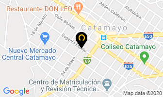Mapa de Hotel Granada en Catamayo
