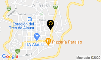 Mapa de Hotel Guayaquil en Alausí