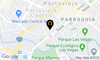 Mapa de Hotel Hernandez en Portoviejo