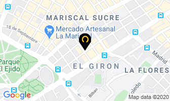 Mapa de Hotel Hungaro en Quito