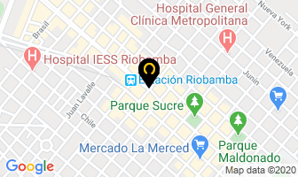 Mapa de Hotel Imperial en Riobamba