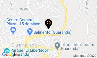 Mapa de Hotel La Colina en Guaranda