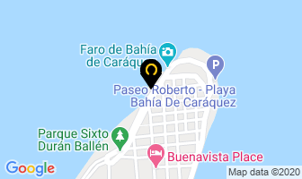 Mapa de Hotel La Piedra en Bahía de Caráquez