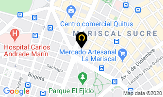 Mapa de Hotel La Quinta en Quito