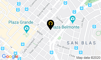 Mapa de Hotel Las Canarias en Quito