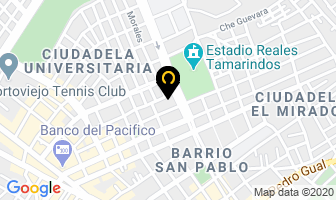 Mapa de Hotel Madrigal en Portoviejo