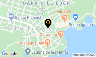 Mapa de Hotel Mainao en Puerto Ayora