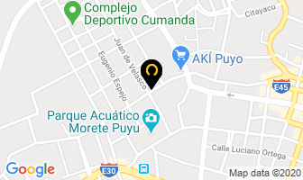 Mapa de Hotel Maleny Inn en Puyo