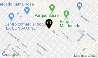 Mapa de Hotel Manabi en Riobamba