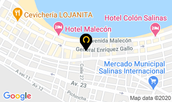 Mapa de Hotel Marnier en Salinas